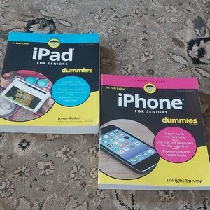 iPhone And iPad For Dummies Books Lot Of 2